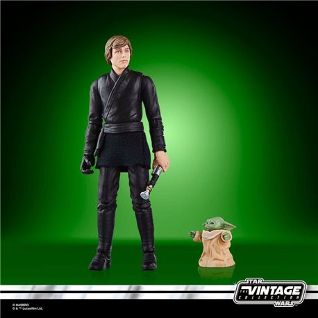 Star Wars: The Book of Boba Fett Vintage Collection Action Figures Luke Skywalker & Grogu 10 cm (przedsprzedaż)