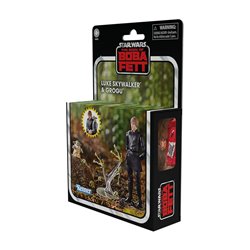 Star Wars: The Book of Boba Fett Vintage Collection Action Figures Luke Skywalker & Grogu 10 cm (przedsprzedaż)