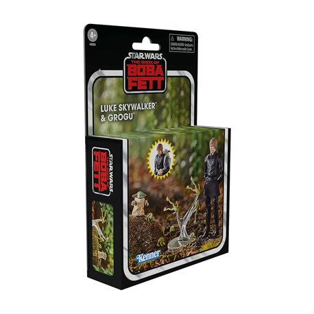 Star Wars: The Book of Boba Fett Vintage Collection Action Figures Luke Skywalker & Grogu 10 cm (przedsprzedaż)