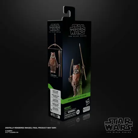 Star Wars Episode VI Black Series Action Figure Wicket 15 cm (przedsprzedaż)