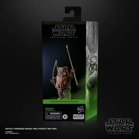 Star Wars Episode VI Black Series Action Figure Wicket 15 cm (przedsprzedaż)