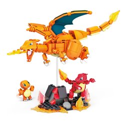 Pokemon Mega Construx Construction Set Charmander Evolution Set (przedsprzedaż)