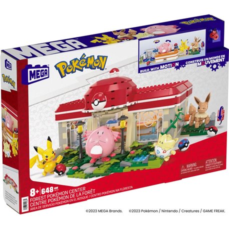 Pokemon Mega Construx Construction Set Forest Pokémon Center (przedsprzedaż)