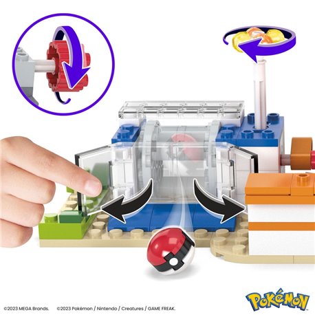 Pokemon Mega Construx Construction Set Forest Pokémon Center (przedsprzedaż)