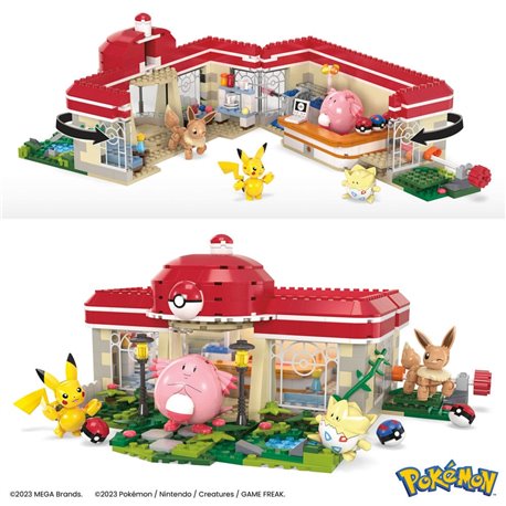 Pokemon Mega Construx Construction Set Forest Pokémon Center (przedsprzedaż)