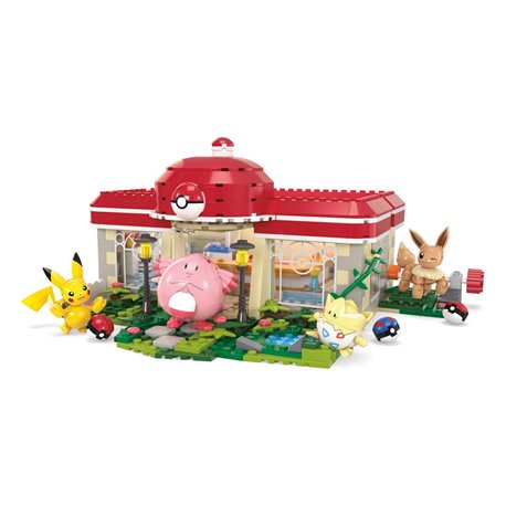 Pokemon Mega Construx Construction Set Forest Pokémon Center (przedsprzedaż)