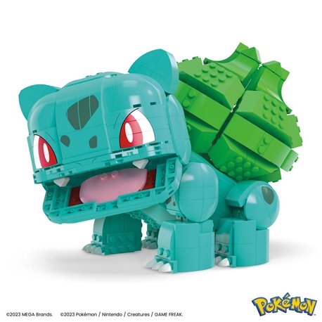 Pokemon Mega Construx Construction Set Jumbo Bulbasaur 17 cm (przedsprzedaż)