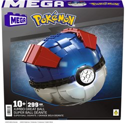 Pokemon Mega Construx Construction Set Jumbo Great Ball 13 cm (przedsprzedaż)