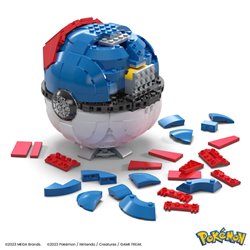 Pokemon Mega Construx Construction Set Jumbo Great Ball 13 cm (przedsprzedaż)