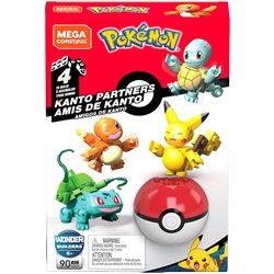 Pokemon Mega Construx Construction Set Kanto Partners (przedsprzedaż)