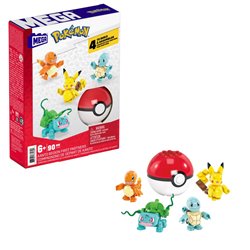 Pokemon Mega Construx Construction Set Kanto Partners (przedsprzedaż)