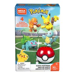 Pokemon Mega Construx Construction Set Kanto Partners (przedsprzedaż)