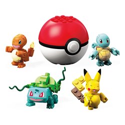 Pokemon Mega Construx Construction Set Kanto Partners (przedsprzedaż)