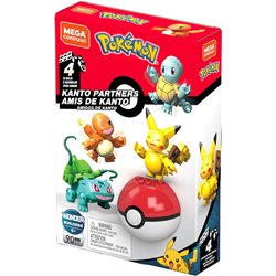 Pokemon Mega Construx Construction Set Kanto Partners (przedsprzedaż)