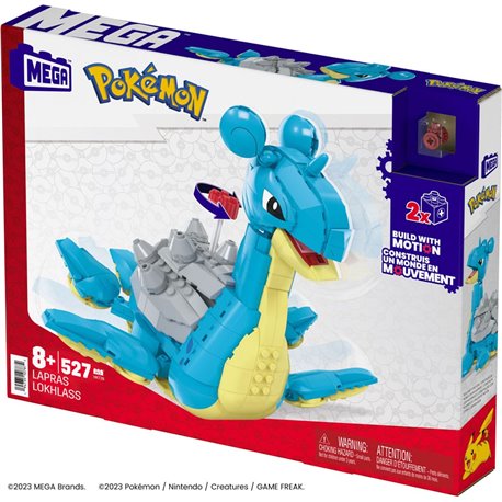 Pokemon Mega Construx Construction Set Lapras 19 cm (przedsprzedaż)