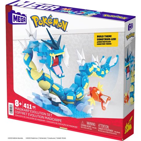 Pokemon Mega Construx Construction Set Magikarp Evolution Set (przedsprzedaż)