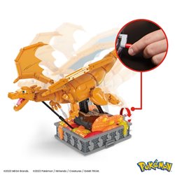 Pokemon Mega Construx Construction Set Motion Charizard 30 cm (przedsprzedaż)