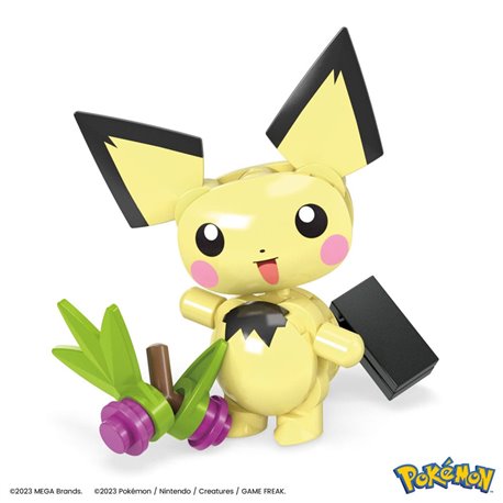 Pokemon Mega Construx Construction Set Pichu's Forest Forage (przedsprzedaż)