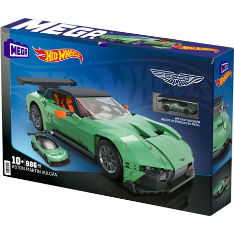 Hot Wheels Mega Construx Construction Set Aston Martin Vulcan 29 cm (przedsprzedaż)