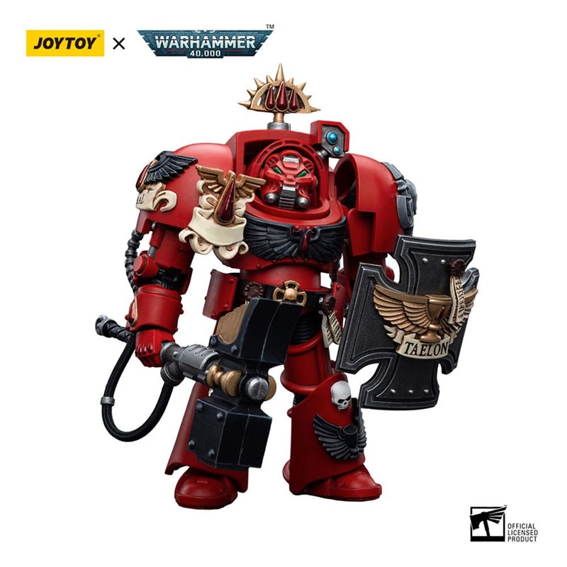 Warhammer 40k Action Figure 1/18 Blood Angels Assault Terminators Brother Taelon 12 cm (przedsprzedaż)