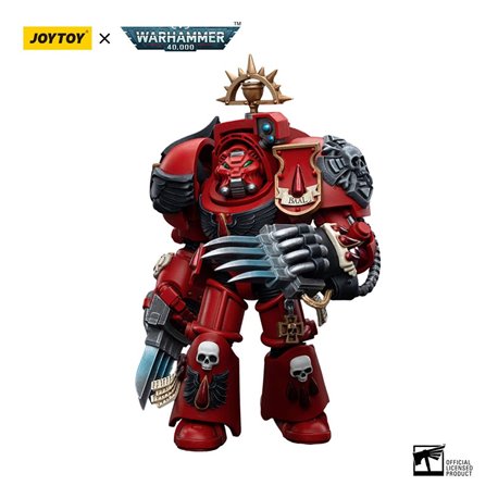 Warhammer 40k Action Figure 1/18 Blood Angels Assault Terminators Brother Tyborel 12 cm (przedsprzedaż)