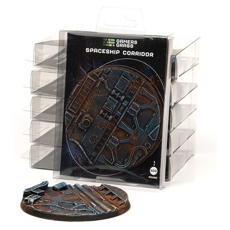 Gamers Grass: Spaceship Corr Bases Round 100mm x1