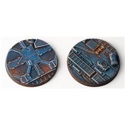 Gamers Grass: Spaceship Corr Bases Round 60mm x2