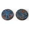 Gamers Grass: Spaceship Corr Bases Round 60mm x2