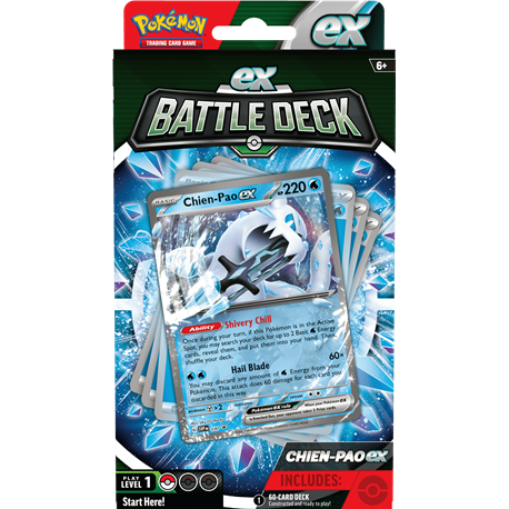 Pokemon TCG: Ex Battle Decks Chien-Pao (przedsprzedaż)