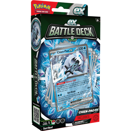 Pokemon TCG: Ex Battle Decks Chien-Pao (przedsprzedaż)