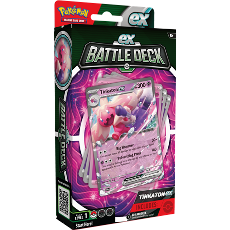 Pokemon TCG: Ex Battle Decks Tinkaton (przedsprzedaż)