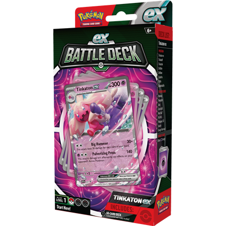 Pokemon TCG: Ex Battle Decks Tinkaton (przedsprzedaż)