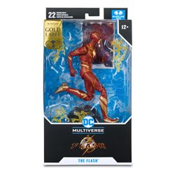 DC The Flash Movie Action Figure The Flash (Speed Force Variant) (Gold Label) 18 cm (przedsprzedaż)