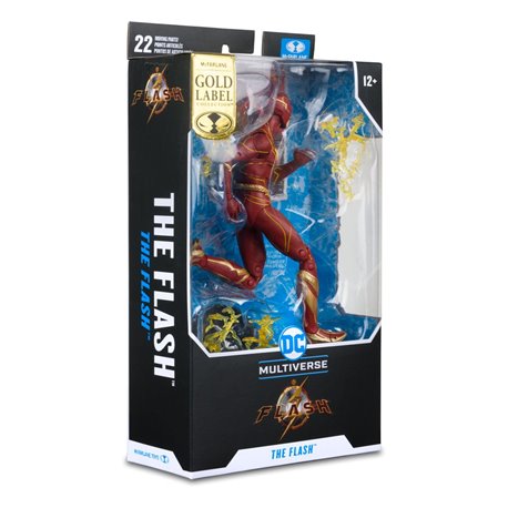 DC The Flash Movie Action Figure The Flash (Speed Force Variant) (Gold Label) 18 cm (przedsprzedaż)