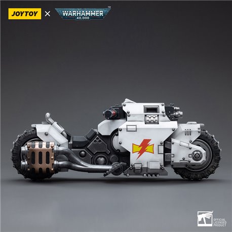 Warhammer 40k Vehicle 1/18 White Scars Raider-pattern Combat Bike 22 cm (przedsprzedaż)