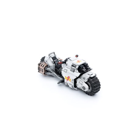 Warhammer 40k Vehicle 1/18 White Scars Raider-pattern Combat Bike 22 cm (przedsprzedaż)