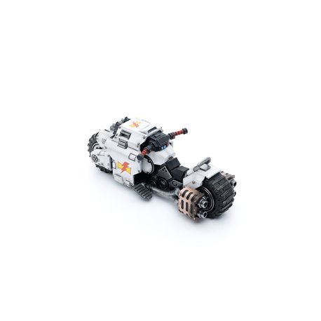 Warhammer 40k Vehicle 1/18 White Scars Raider-pattern Combat Bike 22 cm (przedsprzedaż)