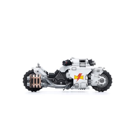 Warhammer 40k Vehicle 1/18 White Scars Raider-pattern Combat Bike 22 cm (przedsprzedaż)