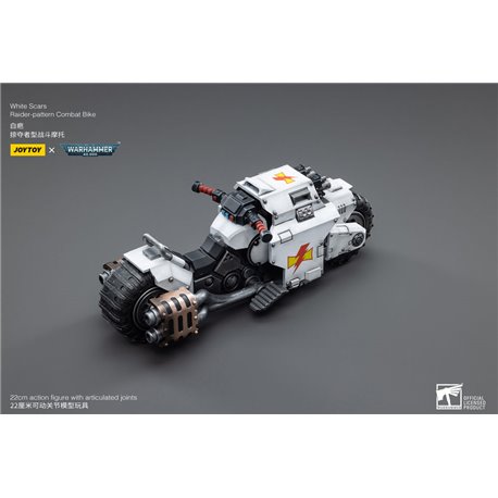 Warhammer 40k Vehicle 1/18 White Scars Raider-pattern Combat Bike 22 cm (przedsprzedaż)