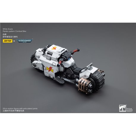 Warhammer 40k Vehicle 1/18 White Scars Raider-pattern Combat Bike 22 cm (przedsprzedaż)