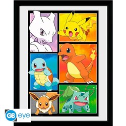 Plakat w ramce - Pokemon - Comic panel (30x40cm)