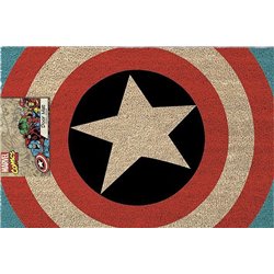 Wycieraczka pod Drzwi - Marvel Kapitan Ameryka - Tarcza (60x40 cm)