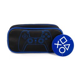 Piórnik PlayStation (czarno-niebieski)
