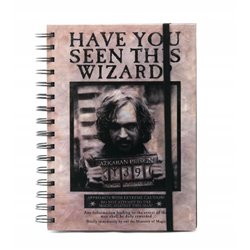 Notatnik A5 - Harry Potter - Wanted Sirius Black