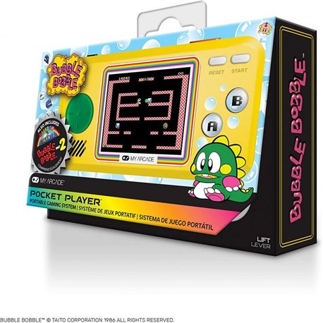 Pocket Player Bubble Bobble (3 games in 1)