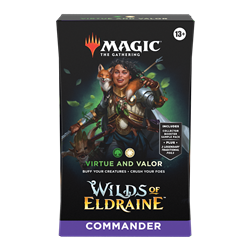 Magic The Gathering Wilds of Eldraine Virtue and Valor Commander Deck (przedsprzedaż)