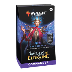 Magic The Gathering Wilds of Eldraine Fae Dominion Commander Deck (przedsprzedaż)