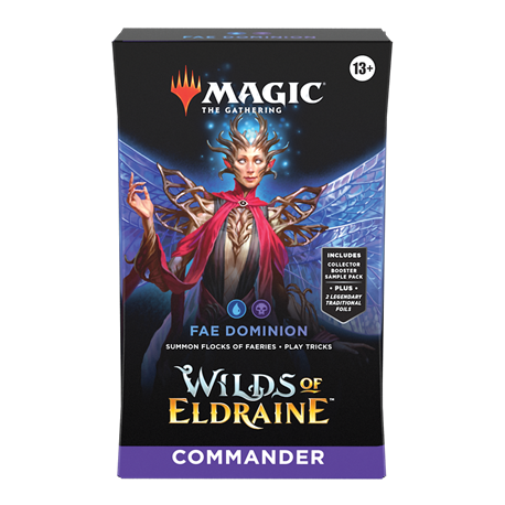 Magic The Gathering Wilds of Eldraine Fae Dominion Commander Deck (przedsprzedaż)