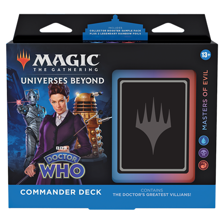 Magic The Gathering Doctor Who Masters of Evil Commander Deck (przedsprzedaż)