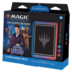 Magic The Gathering Doctor Who Masters of Evil Commander Deck (przedsprzedaż)